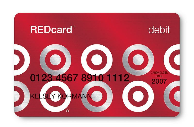 Target red card debit