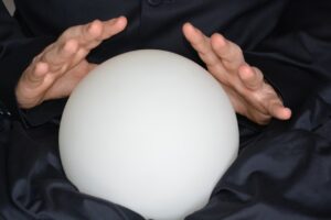 stock market predictions crystal ball