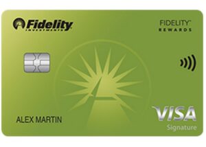 fidelity credit card